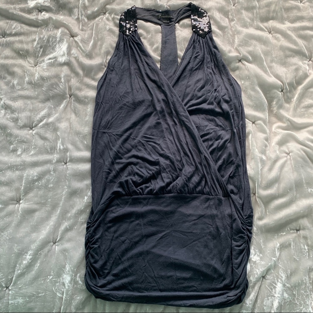 Forever 21 Draped Sequin Dress / Tunic